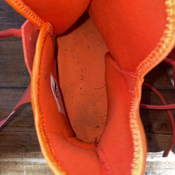 Nike Alpha Menace Pro 2 Mid Football Cleats Men's Sz 13 Orange USED AQ3209-800 - Picture 14 of 16